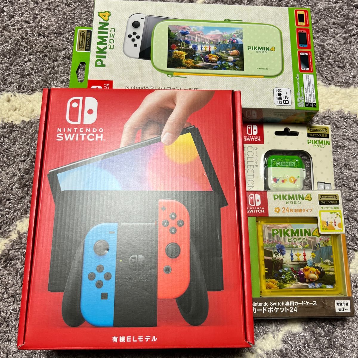 Nintendo Switch 有機EL 新品未使用 ピクミン3点セット