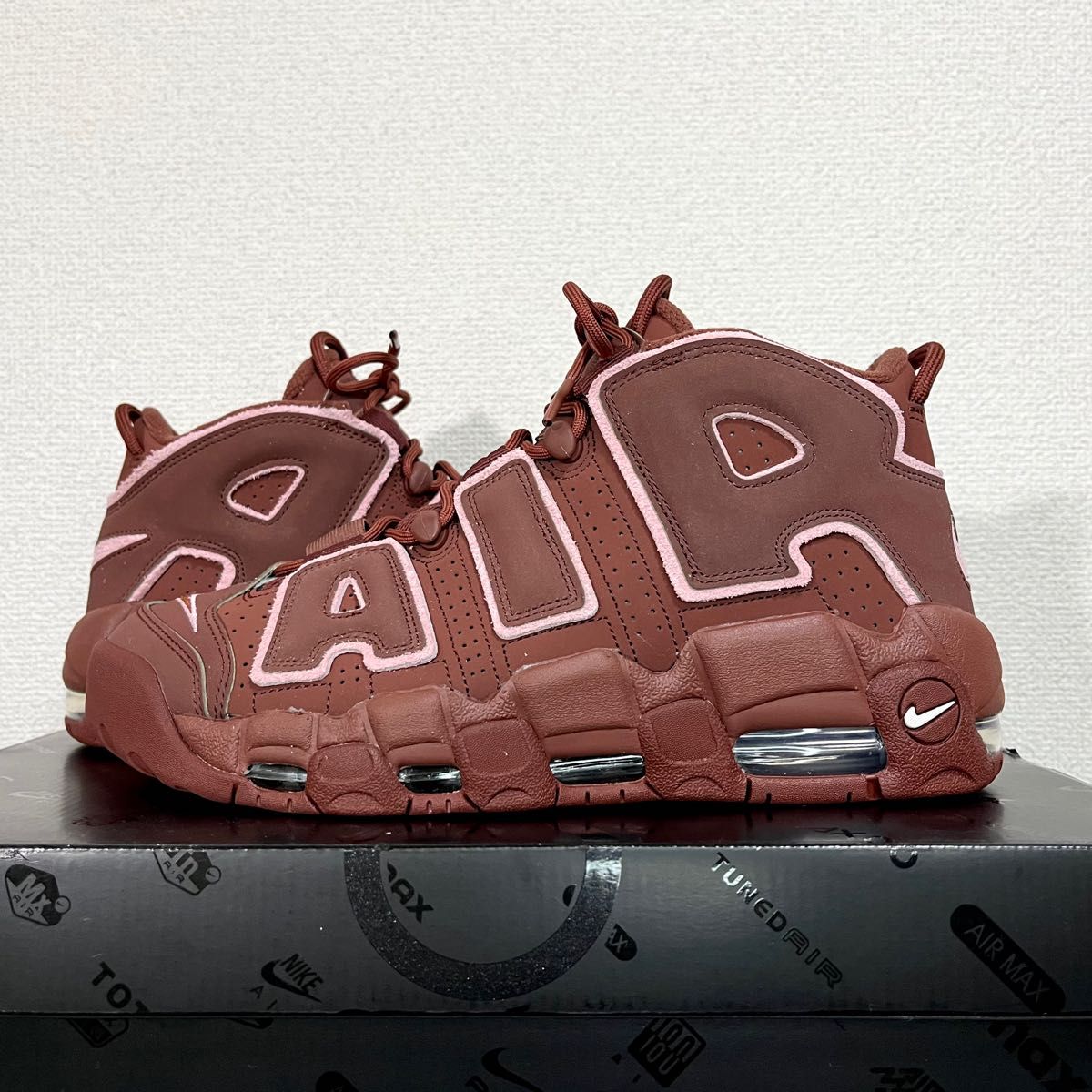 新品!レア完売 ナイキ エアモアアップテンポ 27cm モアテン ダークポニー NIKE AIR MORE UPTEMPO 