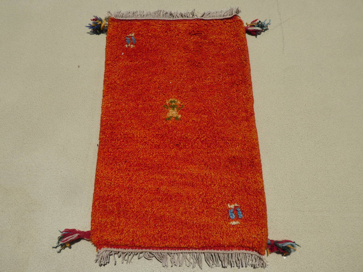 ギャッベ◆ペルシャ絨毯◆アンティーク 家具◆北欧◆骨董◆茶道 華道◆ ｊ-ｃ１_画像1