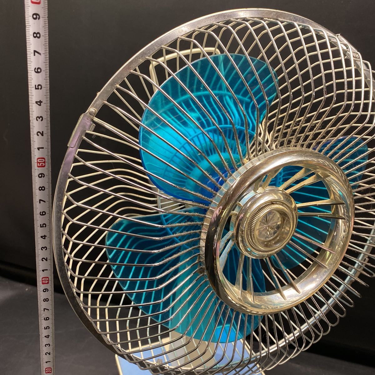 富士電機 サイレントファン 扇風機30㎝ デラックス扇 昭和レトロ