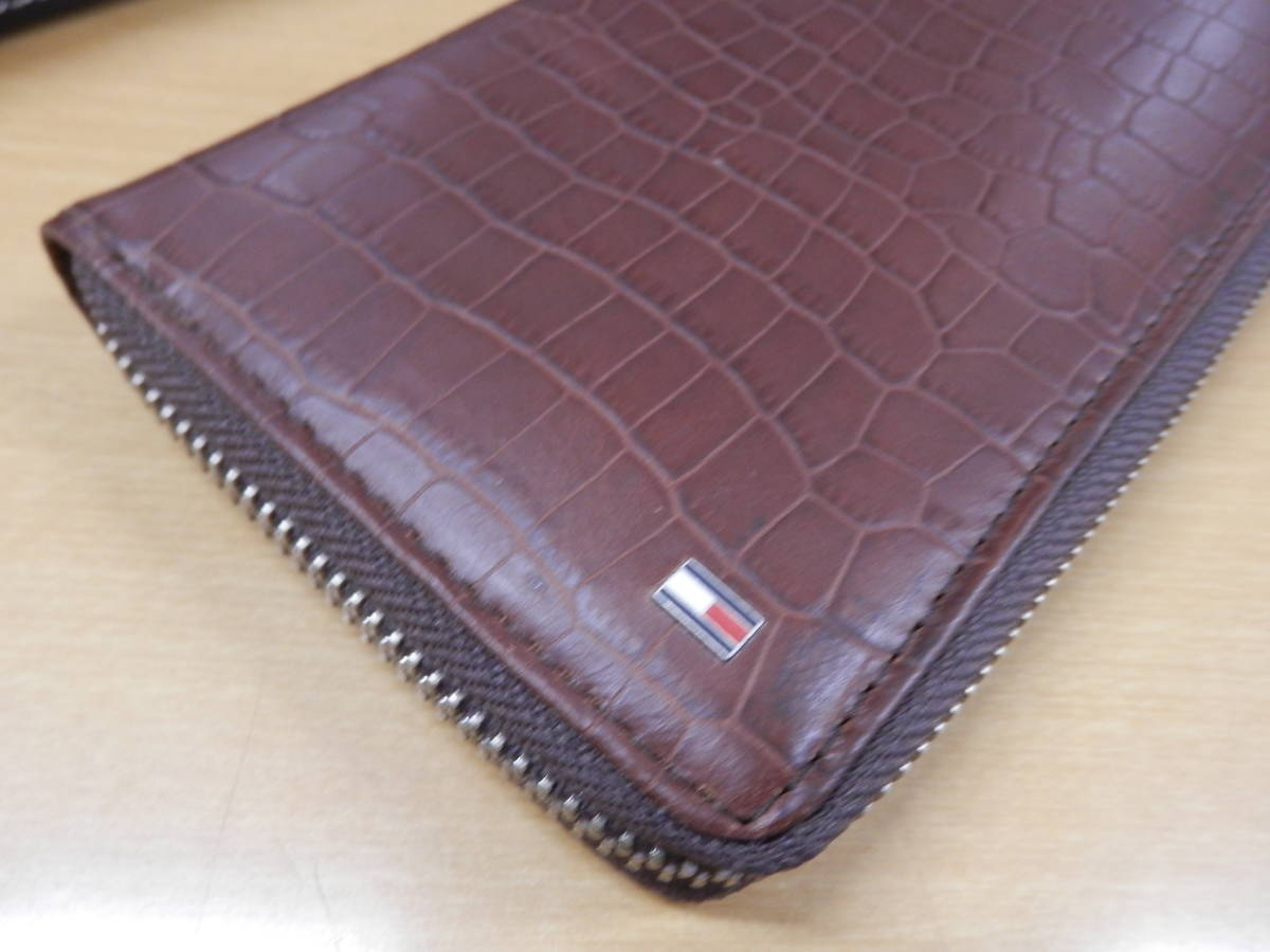 トミーヒルフィガー TOMMY HILFIGER 財布 長財布 ラウンドファスナー