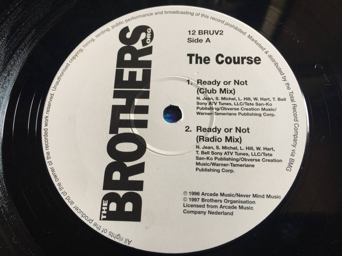 ★The Course / Ready Or Not / Killing Me Softly (Club House Remixes) 12EP　★qshz1_画像4