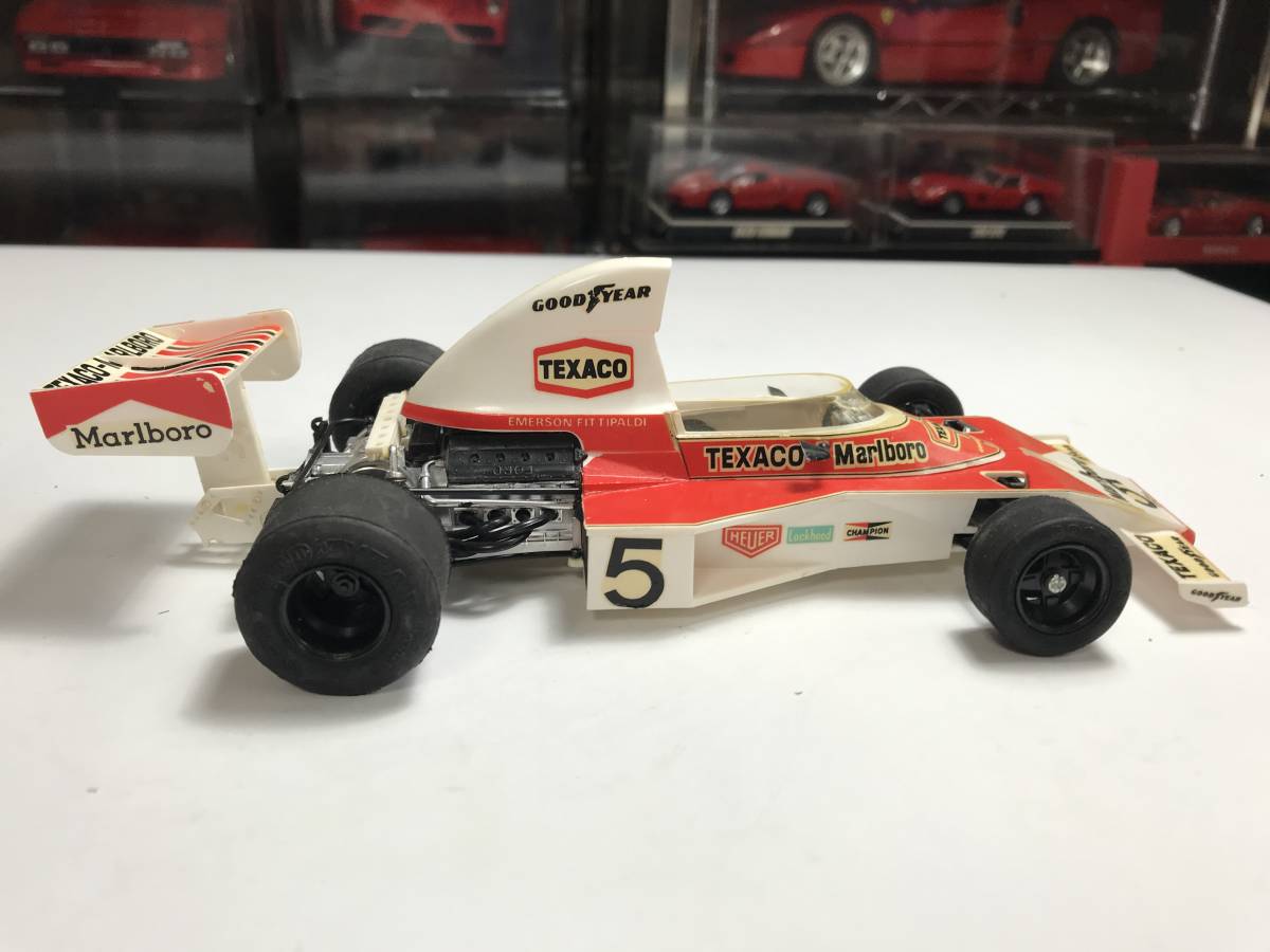 マルイ 1/24 F1 テキサコマルボロ マクラーレンM23 素人完成品 的