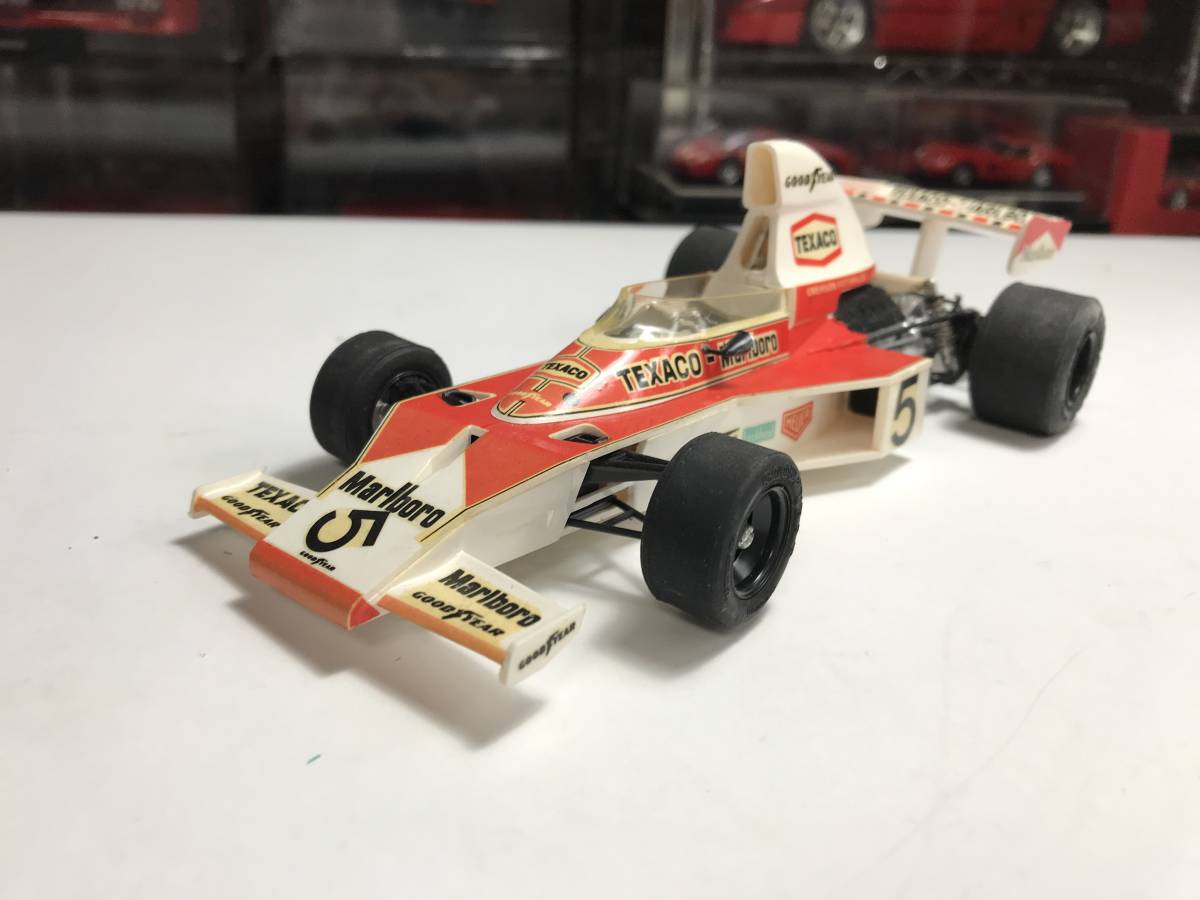 マルイ 1/24 F1 テキサコマルボロ マクラーレンM23 素人完成品 的
