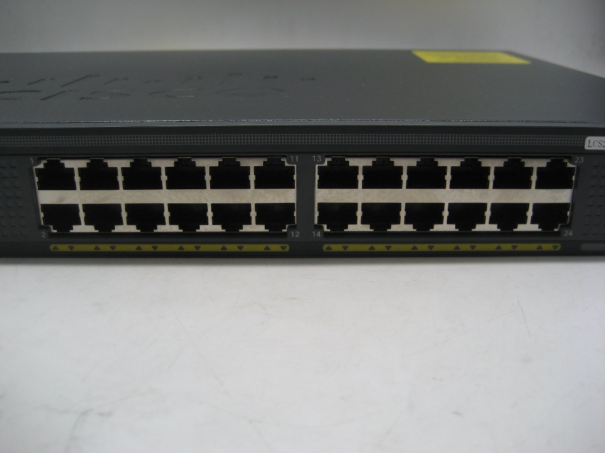 Cisco シスコ Catalyst 2960-X シリーズ◎WS-C2960X-24TS-LL V05◎24ポート◎初期化済み K2441_画像3