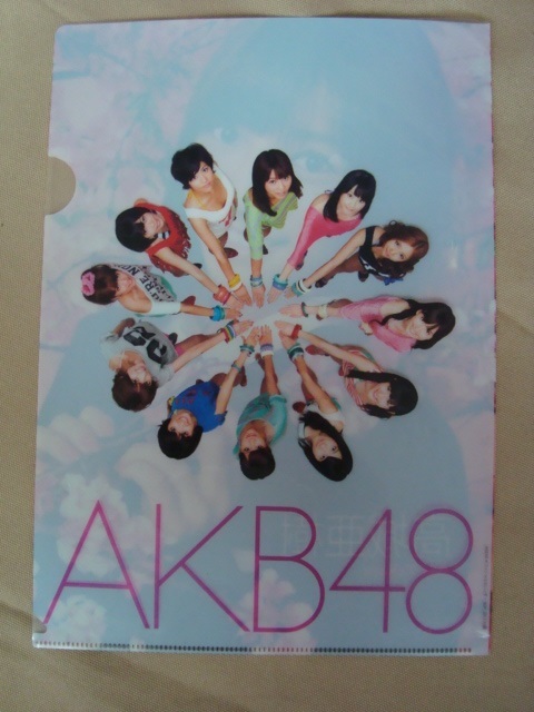 AKB48 Takajou Aki san clear file beautiful goods 