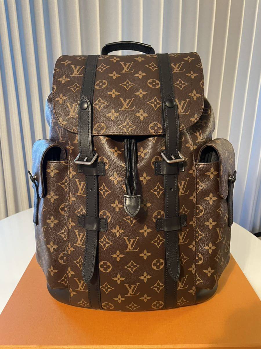 40万超美品LOUISVUITTON ルイヴィトンクリストファーPM M43735 マカ