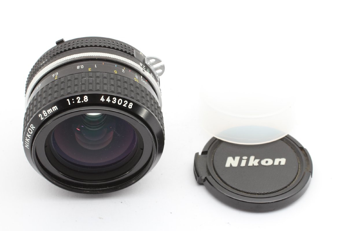 ☆必見！動作確認済 美品☆ Nikon ニコン NIKKOR 28mm f/2.8 Ai 単焦点