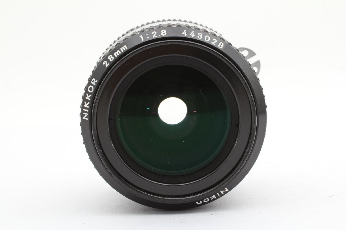 ☆必見!動作確認済 美品☆ Nikon ニコン NIKKOR 28mm f/2.8 Ai 単焦点