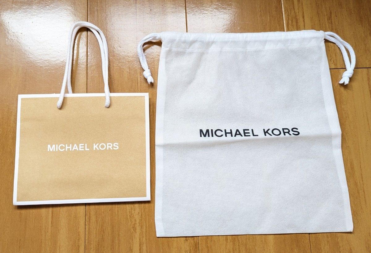 マイケルコース MICHAEL KORS 紙袋 ショップ袋 巾着袋 保存袋 ２点セット｜PayPayフリマ