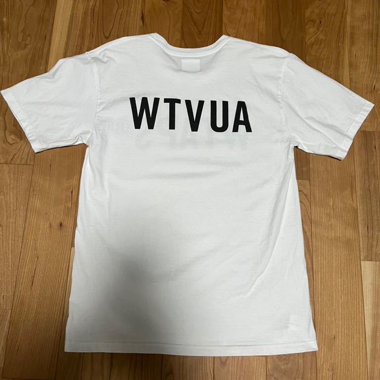 WTAPSダブルタップスTシャツWTVUAサイズ2ホワイト_画像2