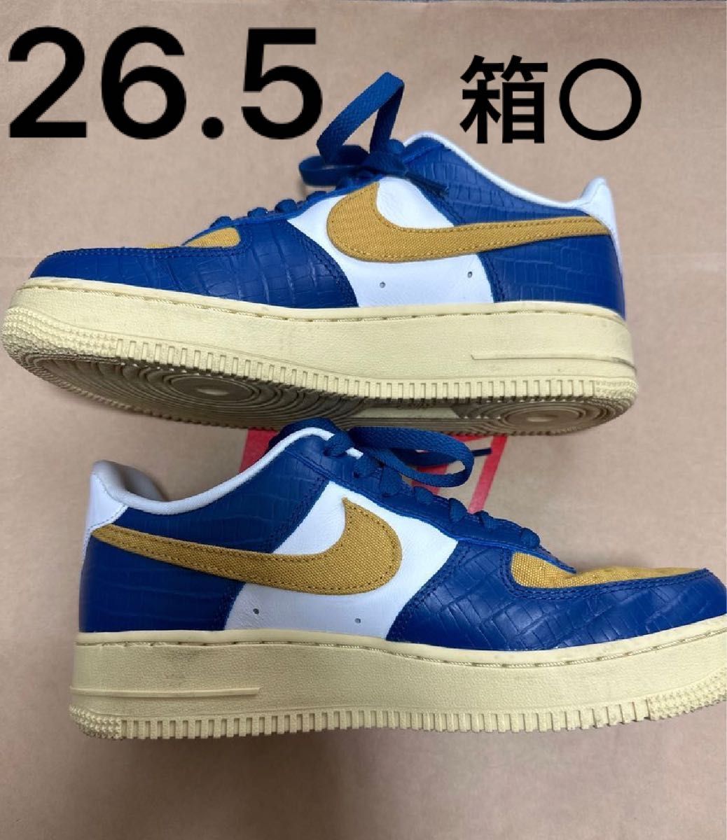 UNDEFEATED × Nike エアフォース 1 Low "5 On It"