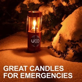 UCO spare candle candle lantern for si Toro nela3 pcs set You ko candle outdoor camp citrus fuel 