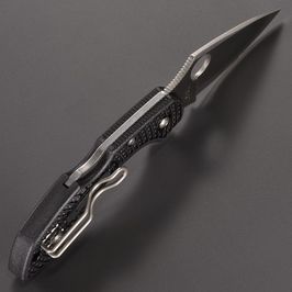 Spyderco 折りたたみナイフ ドラゴンフライ2 ザイテル [ ブラック ] スパイダルコ 折り畳みナイフ フォルダー_画像3