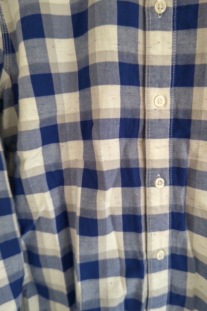 メンズ　Gap　チェックシャツ　長袖シャツ　XSサイズ