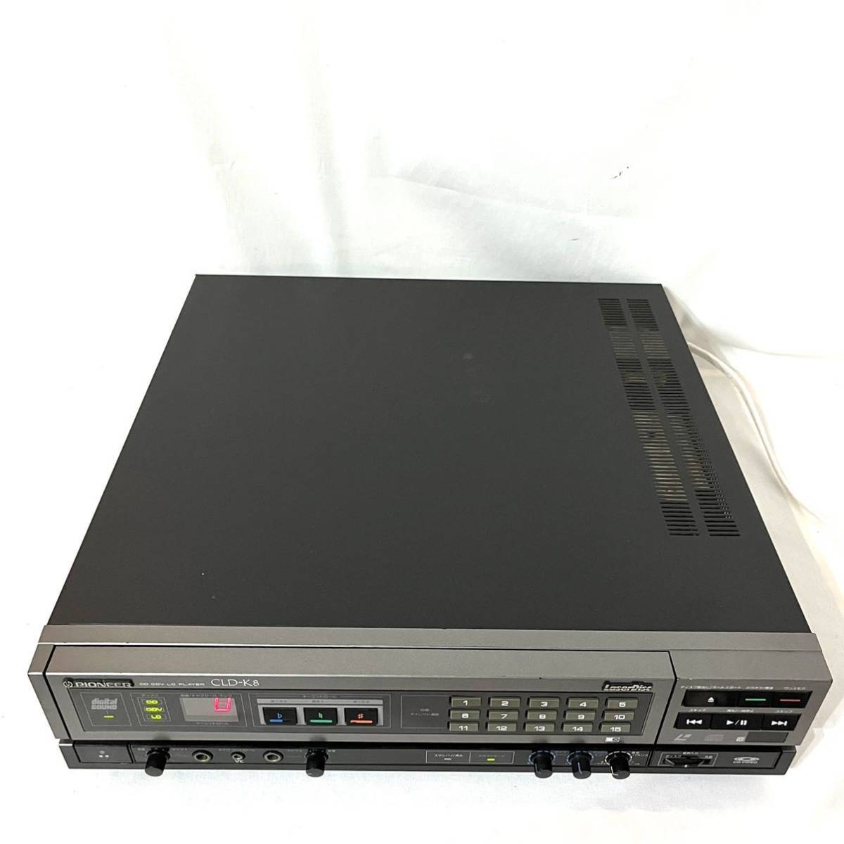 希少品 動作 リモコン付き】 PIONEER パイオニア CLD-K8 希少品 動作 リモコン付き】 PIONEER パイオニア CLD-K8