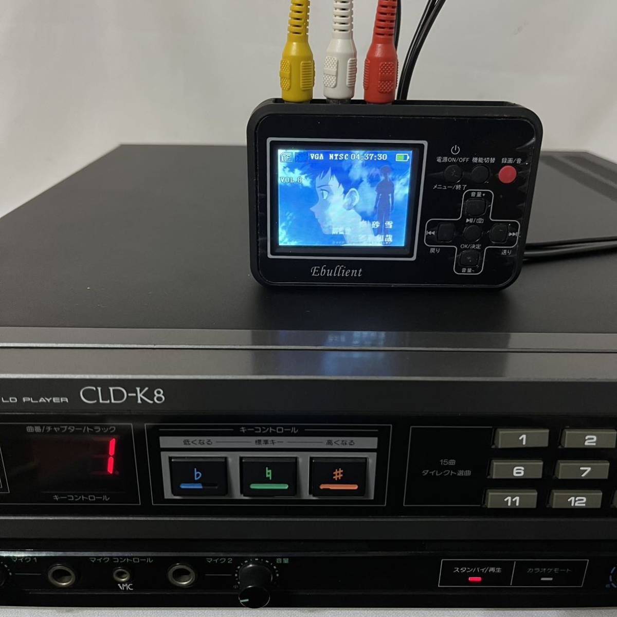 希少品 動作 リモコン付き】 PIONEER パイオニア CLD-K8 希少品 動作 リモコン付き】 PIONEER パイオニア CLD-K8