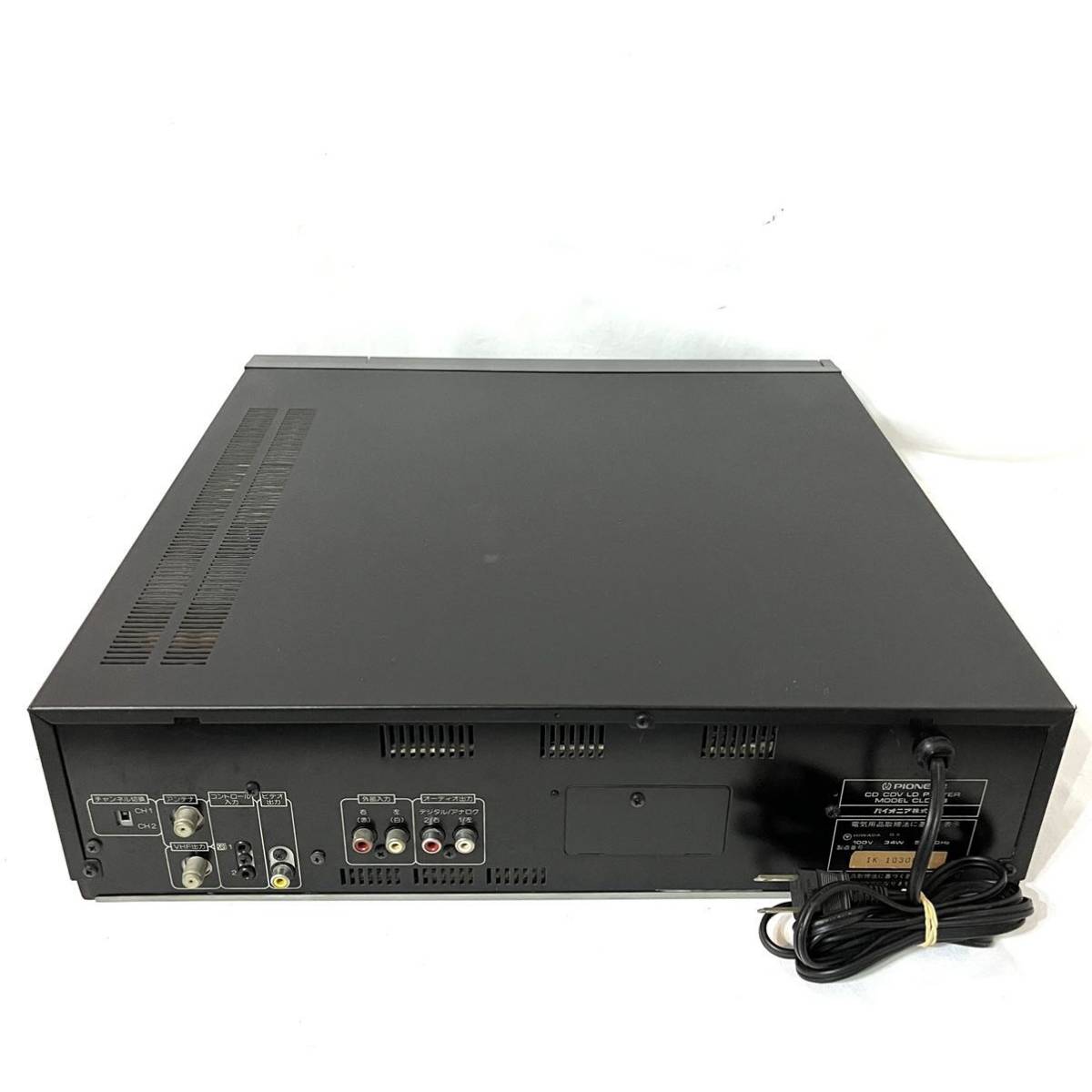 希少品 動作 リモコン付き】 PIONEER パイオニア CLD-K8 希少品 動作 リモコン付き】 PIONEER パイオニア CLD-K8
