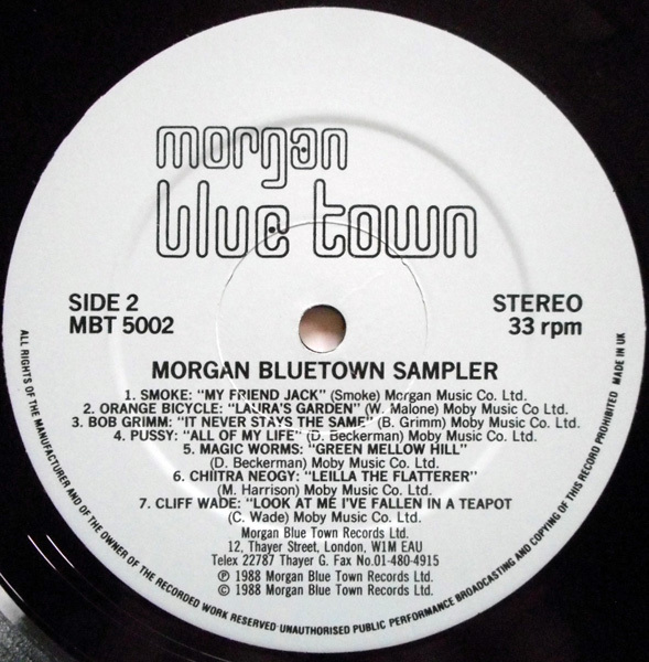 【LP】Morgan Blue Town【英Pop-Psycheコンピ/1988年編集】_画像6
