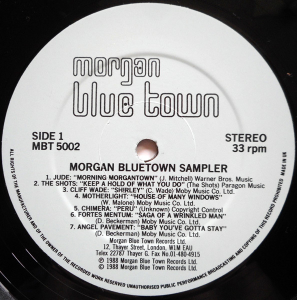 【LP】Morgan Blue Town【英Pop-Psycheコンピ/1988年編集】_画像5