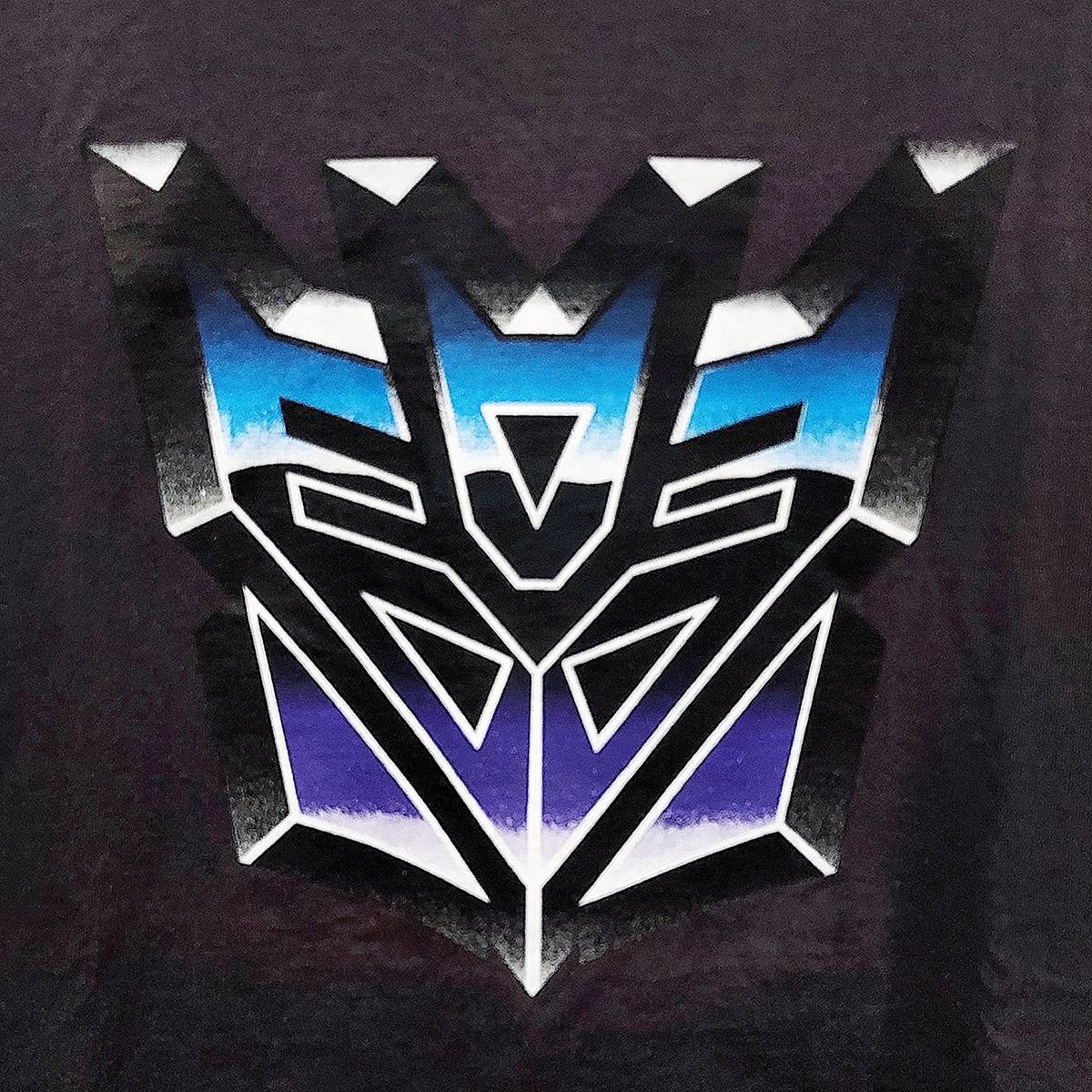 [トランスフォーマー] ディセプティコン ロゴ マーク Tシャツ グレー メンズ Lサイズ TRANSFORMERS_画像2