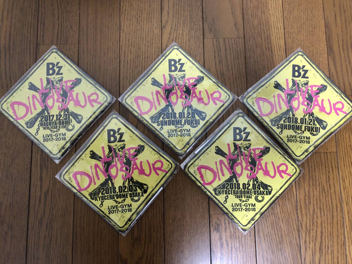 B'z LIVEグッズ☆LIVE-GYM 2017-2018 LIVE DINOSAUR☆パーカー