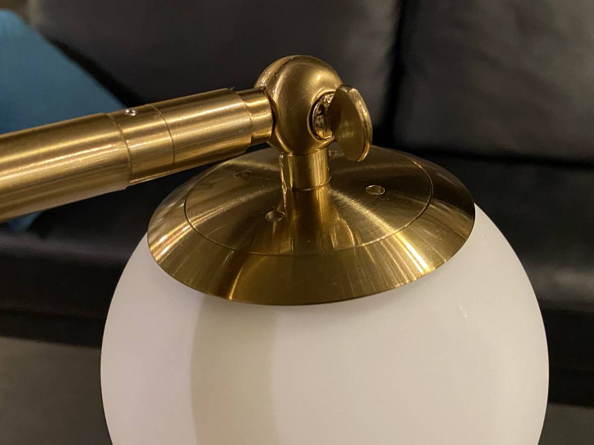 ガラスボールテーブルランプ(検索,midcentury,ミッド ガラスボールテーブルランプ(検索,midcentury,ミッド