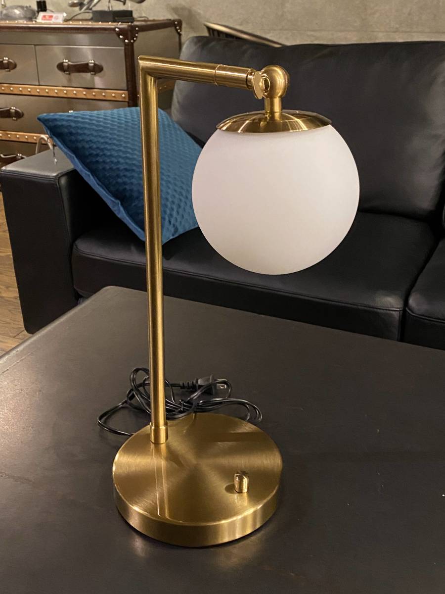 ガラスボールテーブルランプ(検索,midcentury,ミッド ガラスボールテーブルランプ(検索,midcentury,ミッド