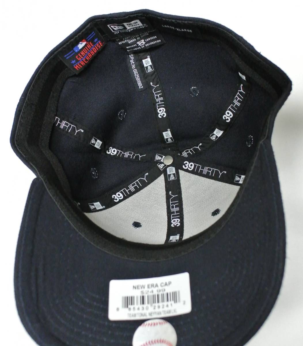 【未使用】NEW ERA ニューヨーク・ヤンキース CAP（サイズ・LARGE-X LARGE）_画像4