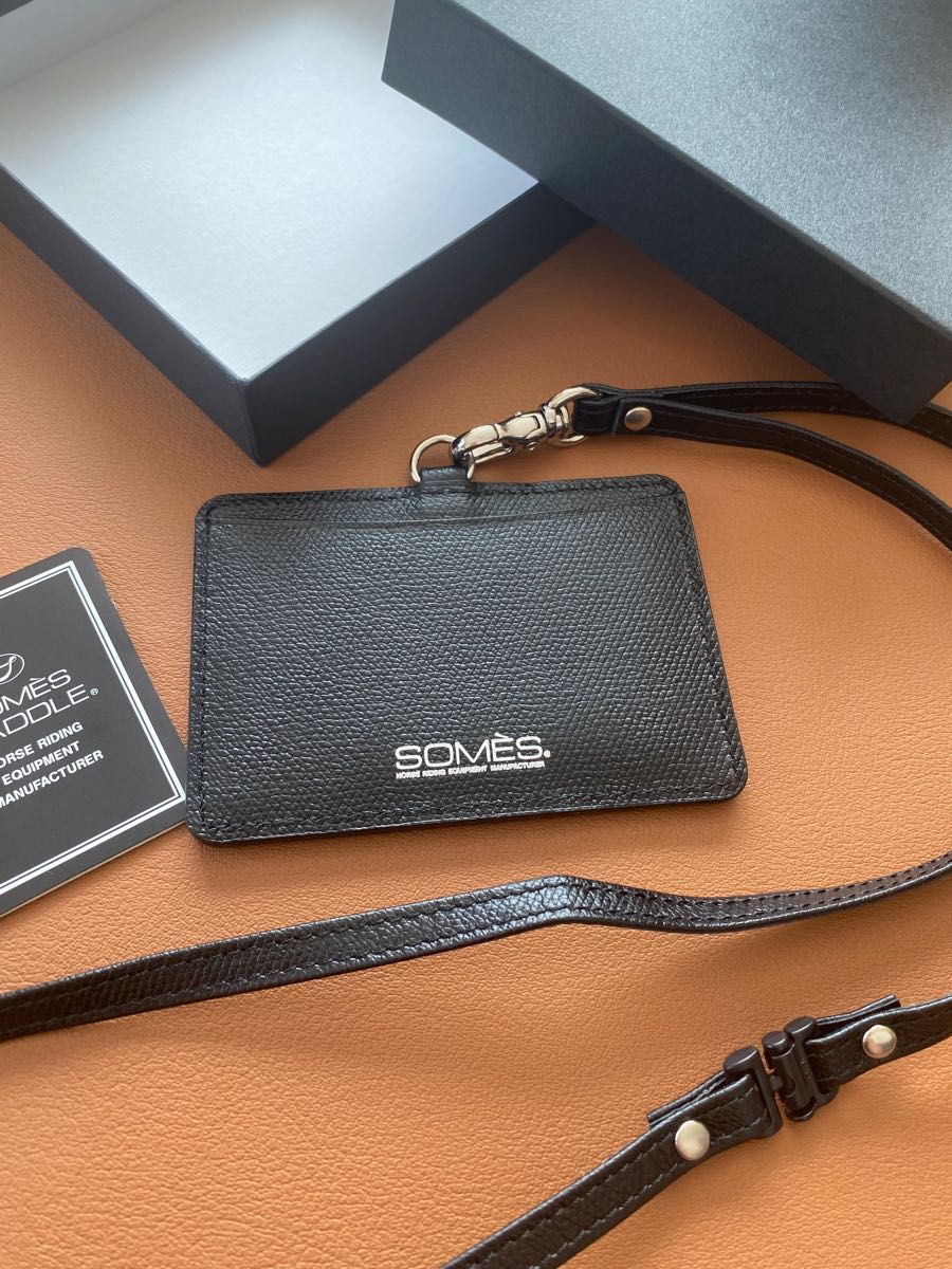 SOMES SADDLE ソメスサドル IDパスケース&ネックストラップ FR SOMES SADDLE ソメスサドル IDパスケース&ネックストラップ FR