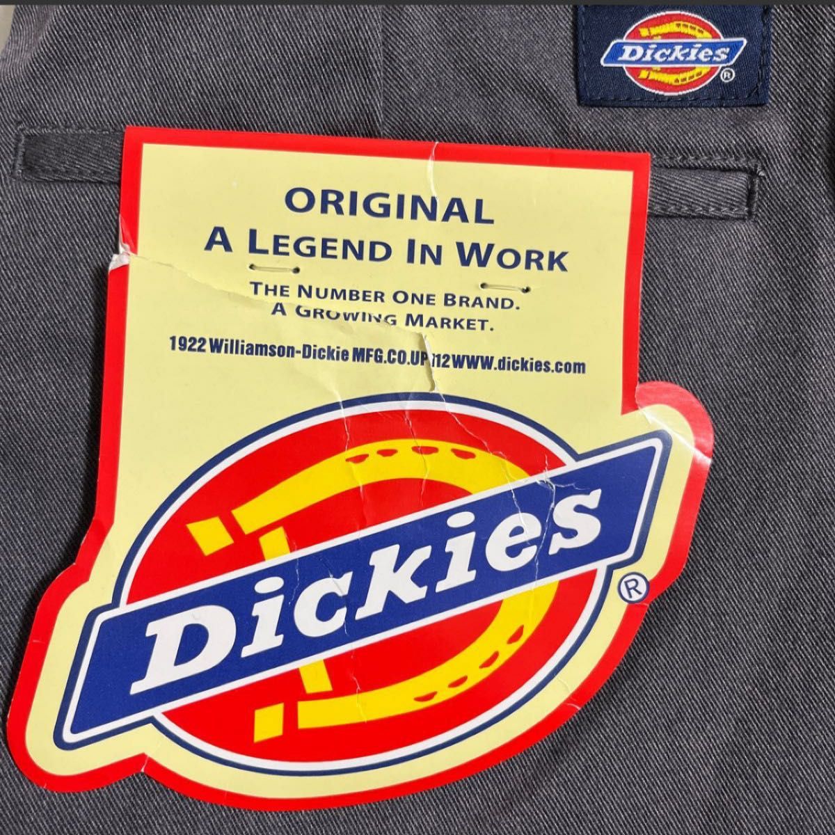 Dickies ディッキーズ 別注 ストレッチナローパンツ アンクルカット グレー サイズ 2(30) 