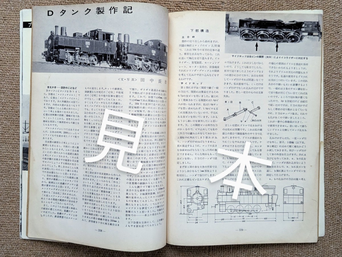 機芸出版社 鉄道模型趣味 1963年06月号（通巻180号） ※商品状態《経年並み》②_画像4