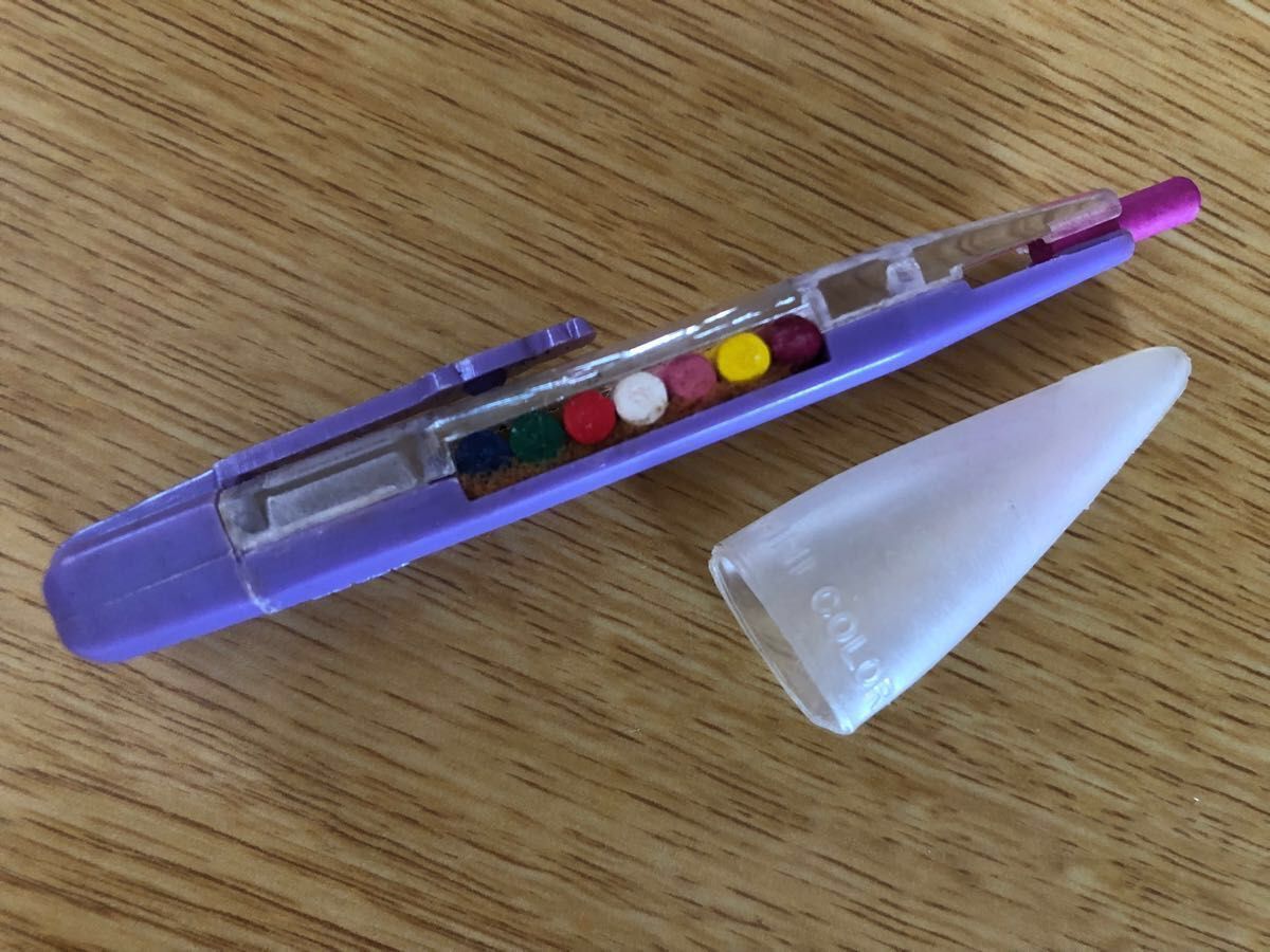 【未使用品】色鉛筆 8色 替え芯式 mini8 ロケットえんぴつ 昭和レトロ