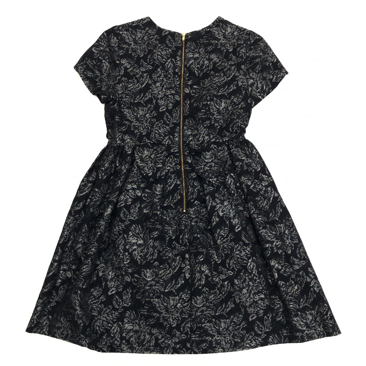*JILLSTUART Jill Stuart общий рисунок платье One-piece M чёрный серия оттенок черного короткий рукав объем юбка внутренний стандартный товар женский женский 
