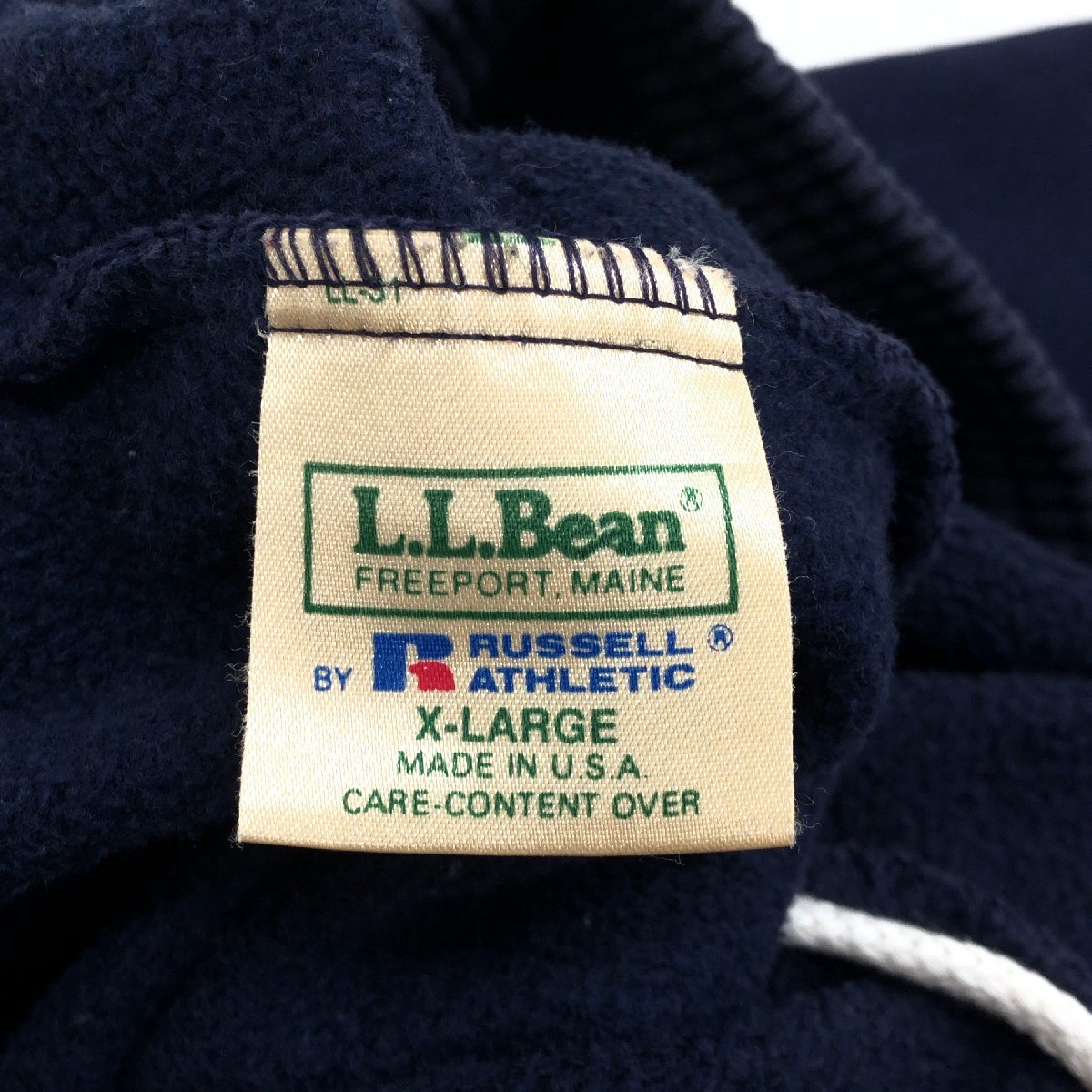 激レア】LLBean 90´s Russell ロゴスウェット【ヴィンテージ】-