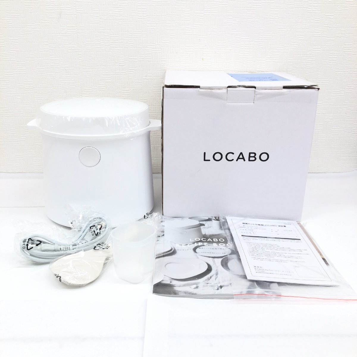 ☆新品LOCABO ロカボ2022年製糖質カット炊飯器白ホ| JChere雅虎拍卖代购