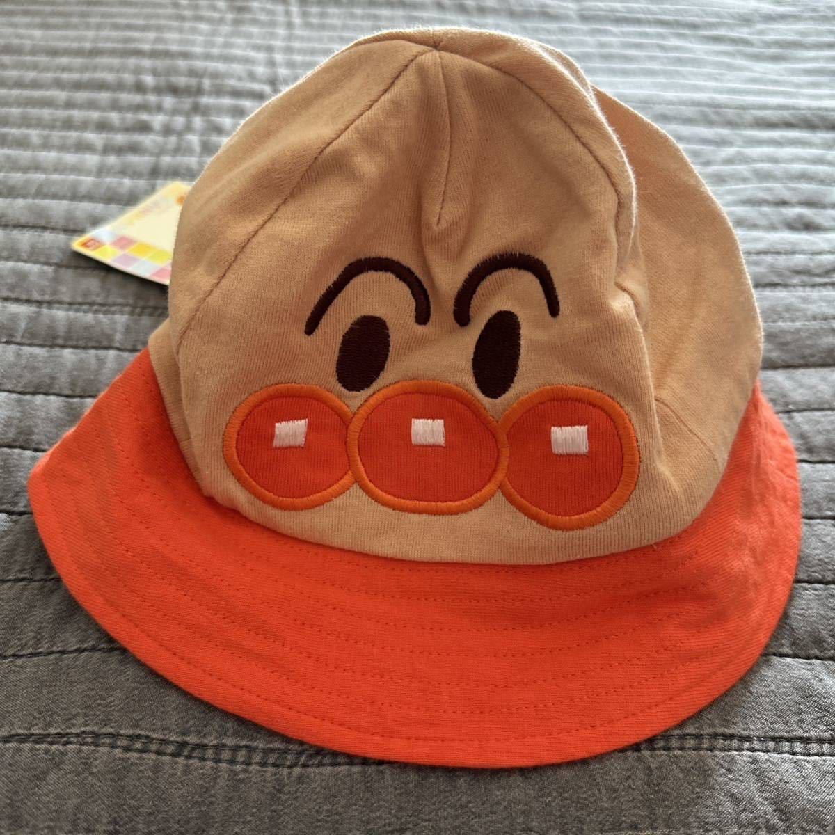  new goods Anpanman . face hat bucket hat bake is man woman * 48 baby Kids child adventure hat 