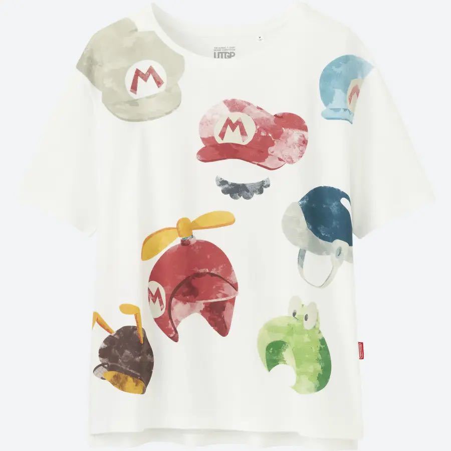 新品ユニクロ×任天堂コラボ　スーパーマリオグラフィック半袖Tシャツ　XL人気レア　UNIQLO 吉永浩太　USJにも◎