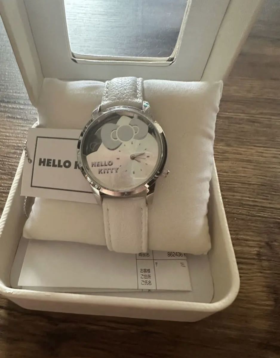  не использовался Sanrio стандартный товар BOX имеется наручные часы Hello Kitty collector коллекция 