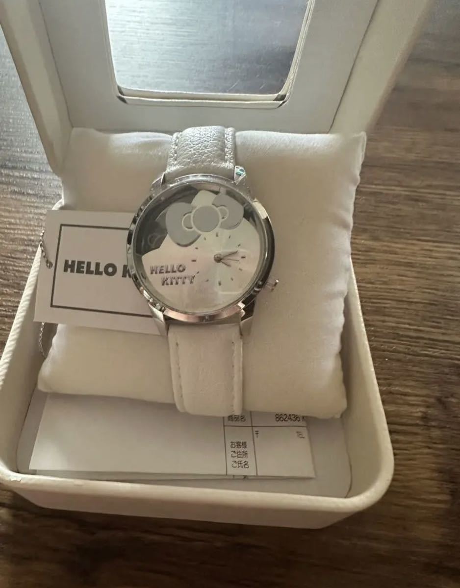  unused Sanrio regular goods BOX attaching wristwatch Hello Kitty collector collection 