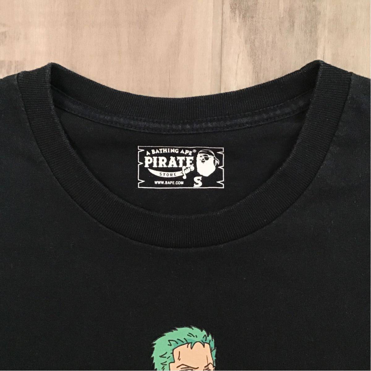 ★パイレーツストア限定★ ワンピース ゾロ Tシャツ Sサイズ onepiece zoro a bathing ape BAPE エイプ ベイプ アベイシングエイプ w56_画像5