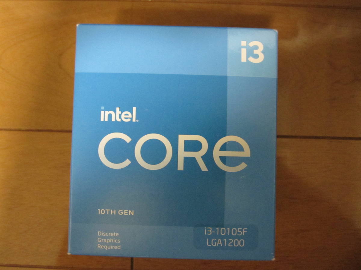 ラウンド 4コア GHz 3.7 i3-10105F Core 【新品】Intel 8 LGA1200 65W
