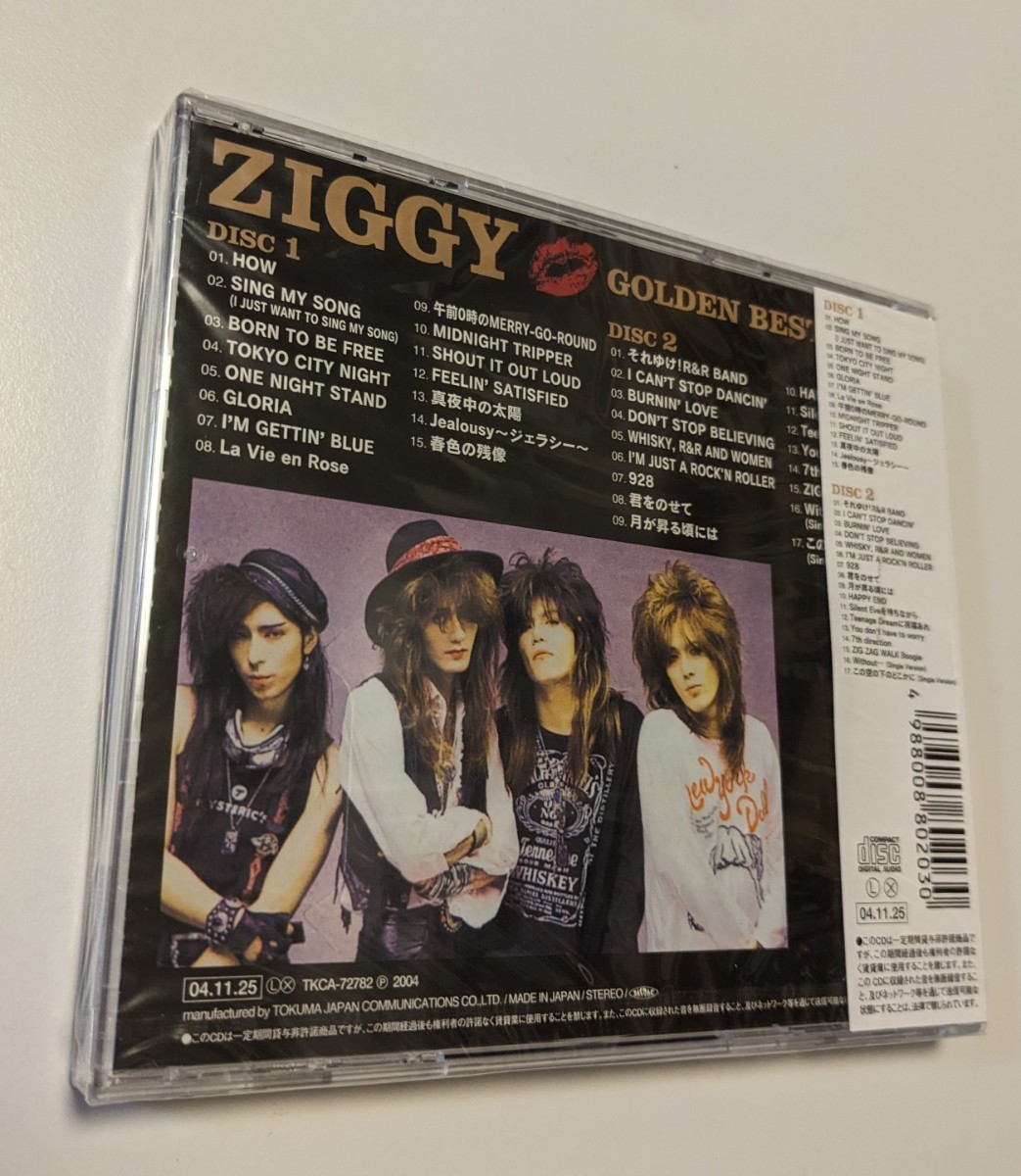 M 匿名配送 CD ZIGGY ゴールデン ベスト 2CD 4988008802030_画像2