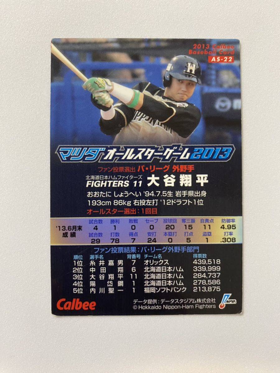 2013 カルビー 日本ハム 大谷翔平 ルーキーカード | JChere雅虎拍卖代购