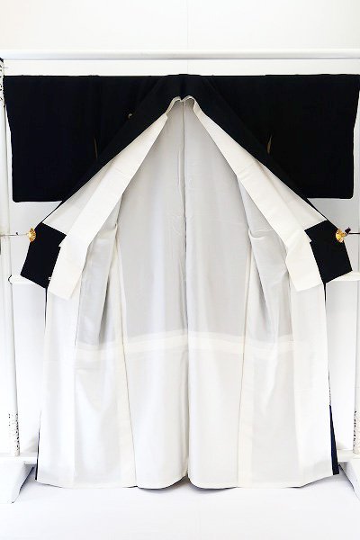 新しいエルメス 帯締め 帯揚げ 袋帯 【送料無料】黒留袖 末広 m-4493