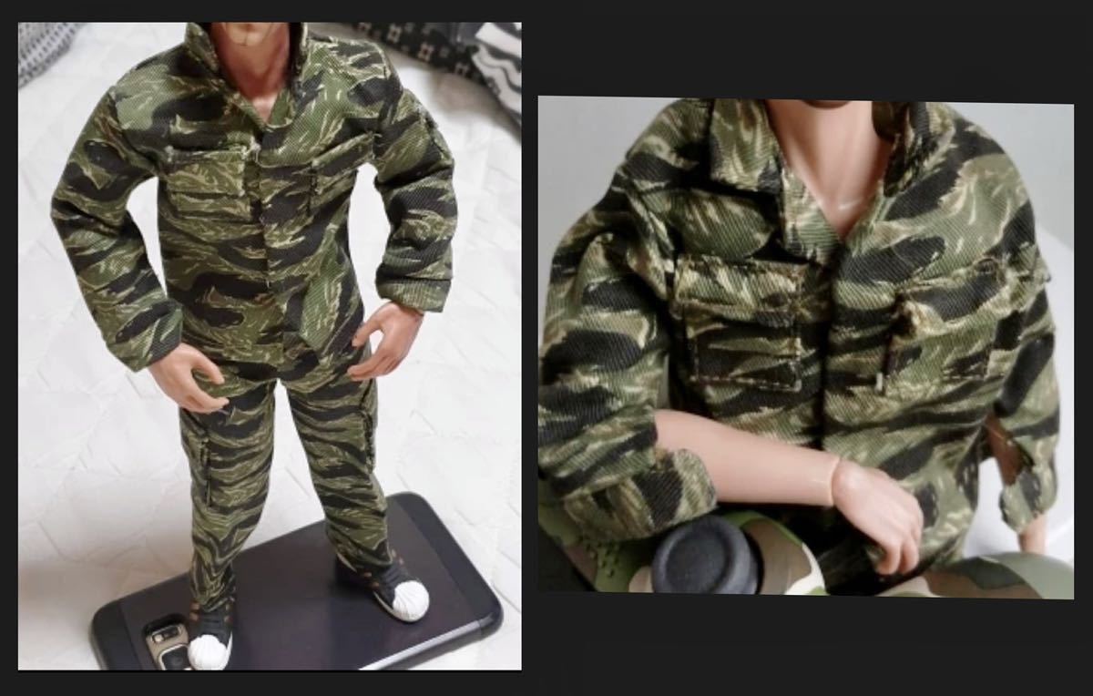  фигурка одежда * камуфляж верх и низ 2 позиций комплект милитари военная форма 1/6 шкала фигурка одежда талон военная одежда GI Joe 