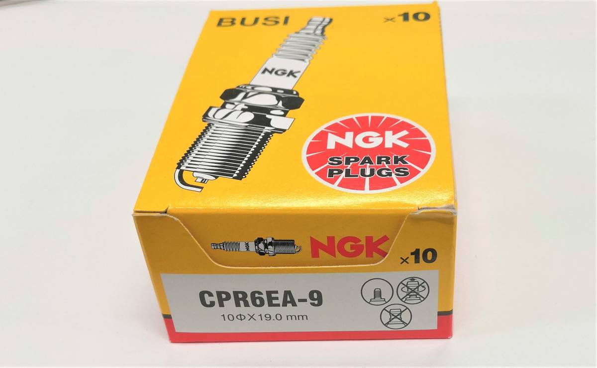 NGKスパークプラグ　CPR6EA-9　ケース売り（10本入）　ホンダ　グロム　等_画像2