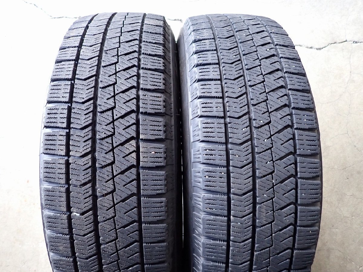 YS0552【送料無料165/65R14】ジャスティ タンク ルーミー トールなどへ BS VRX2 中古スタッドレス ▼14×5.5J 100/4H ET39▼_画像3