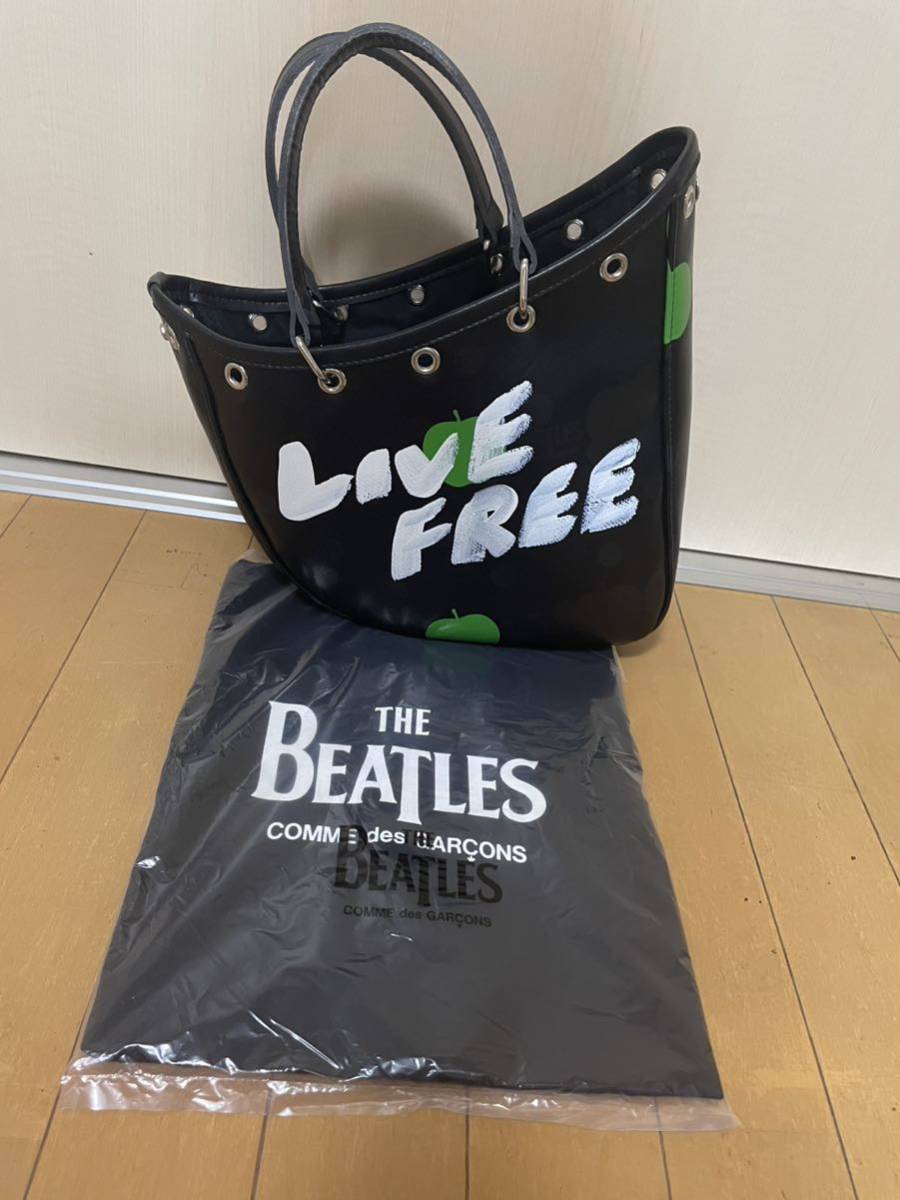 コムデギャルソン 青山限定 ビートルズ BEATLES メッセージペイント