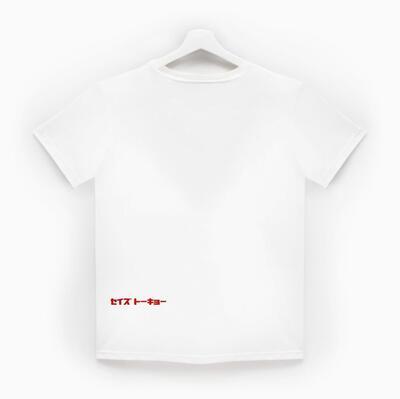 ハイストリート系ファッションブランド「SEIZE MODE of TOKYO」ST100 Create Tシャツ ユニセックス ホワイト Lサイズ